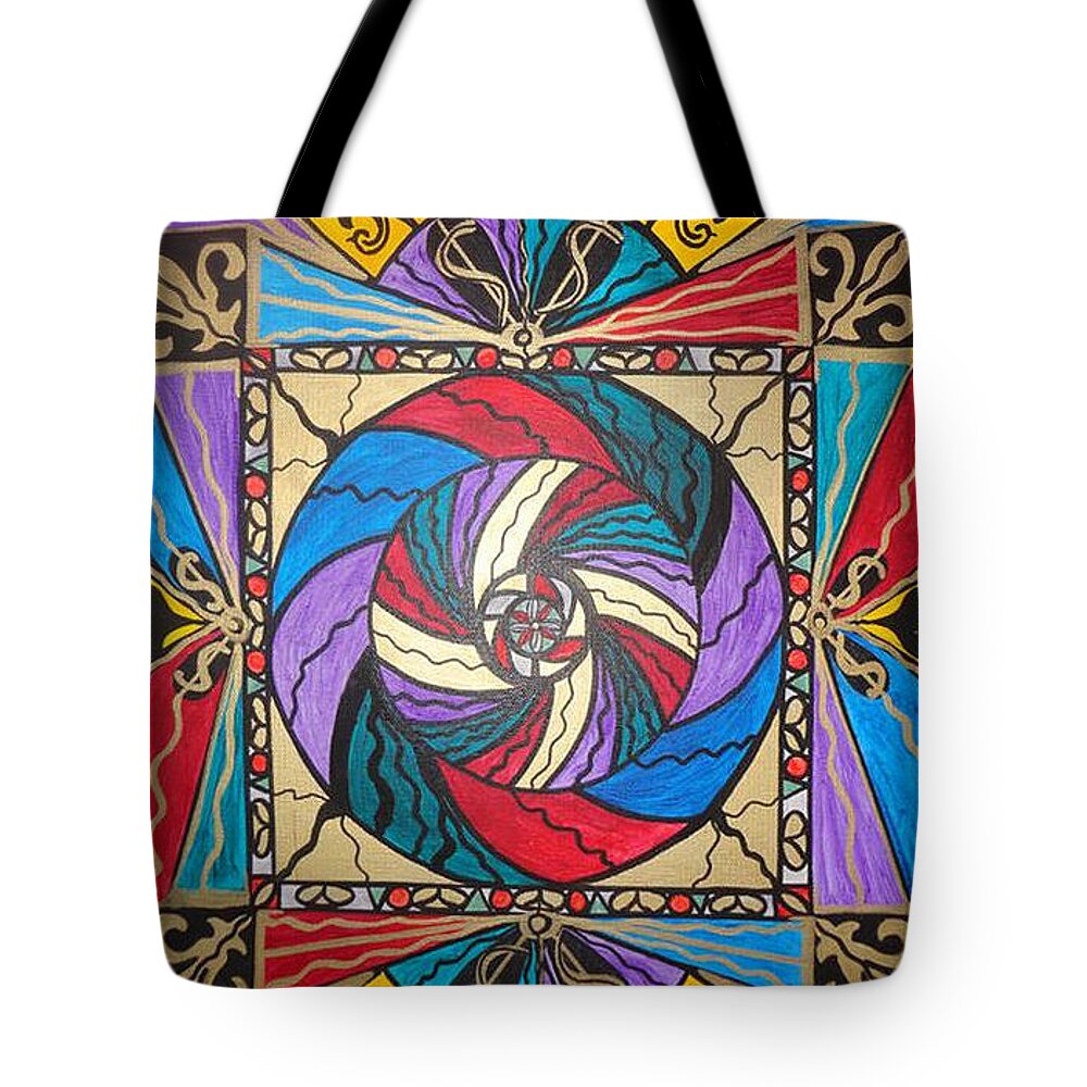 Frequency T Tote Bags