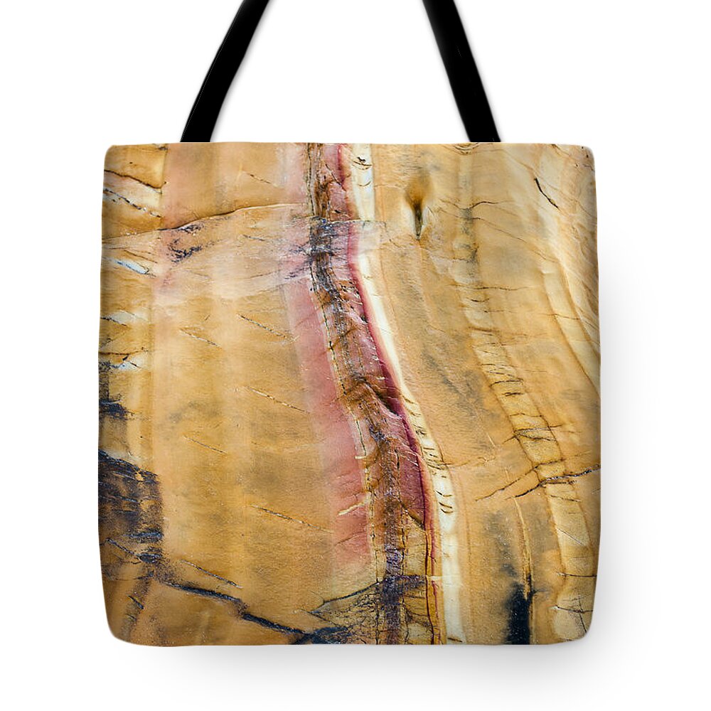 Australia Tote Bag featuring the photograph Rock Patterns #10 by Steven Ralser