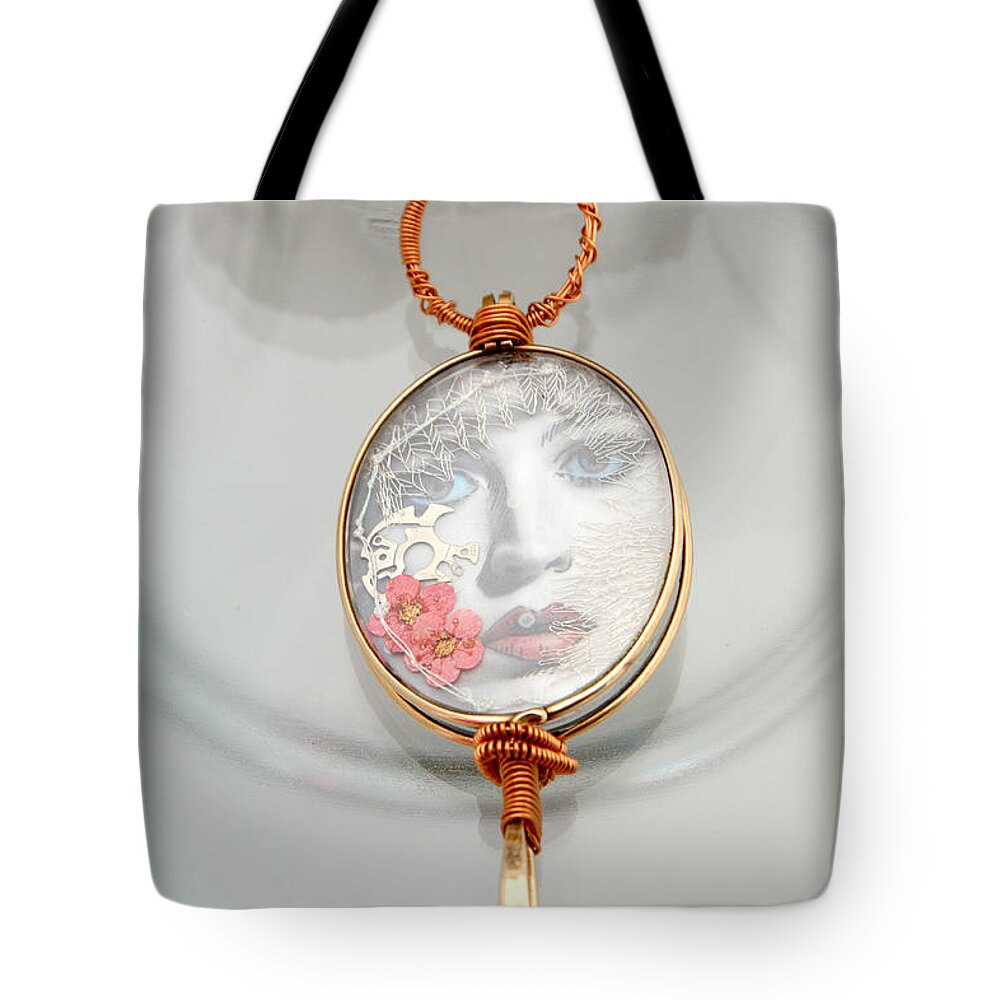 Jewelry Tote Bag featuring the jewelry Jewelry #15 by Judy Henninger