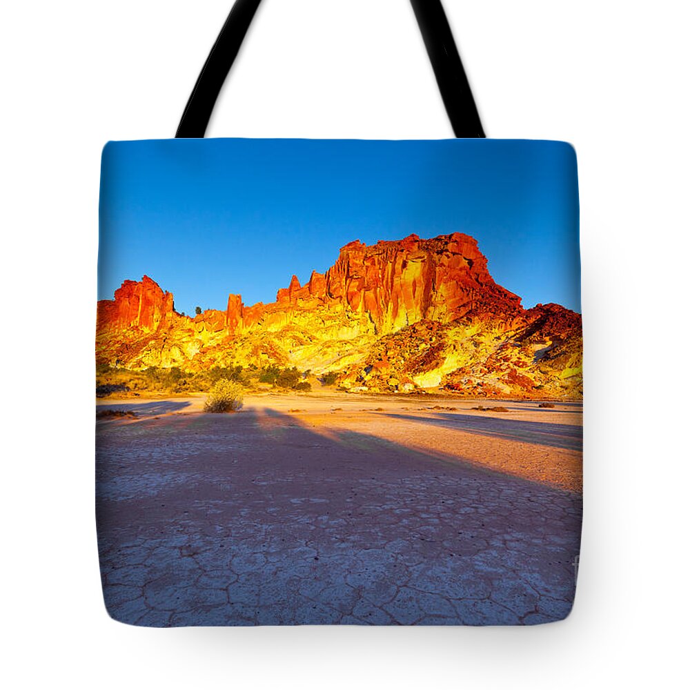 Rainbow Valley Outback Landscape Central Australia Northern Territory Australian Clay Pan Arid Dry Tote Bag featuring the photograph Rainbow Valley by Bill Robinson