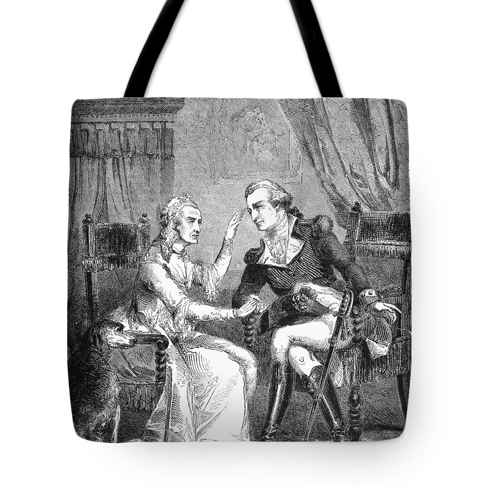18th Century Tote Bag featuring the photograph George Washington #155 by Granger