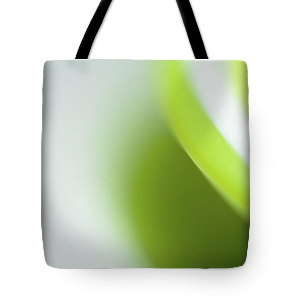Curve Tote Bag featuring the photograph Abstract Colored Forms And Light #16 by Ralf Hiemisch