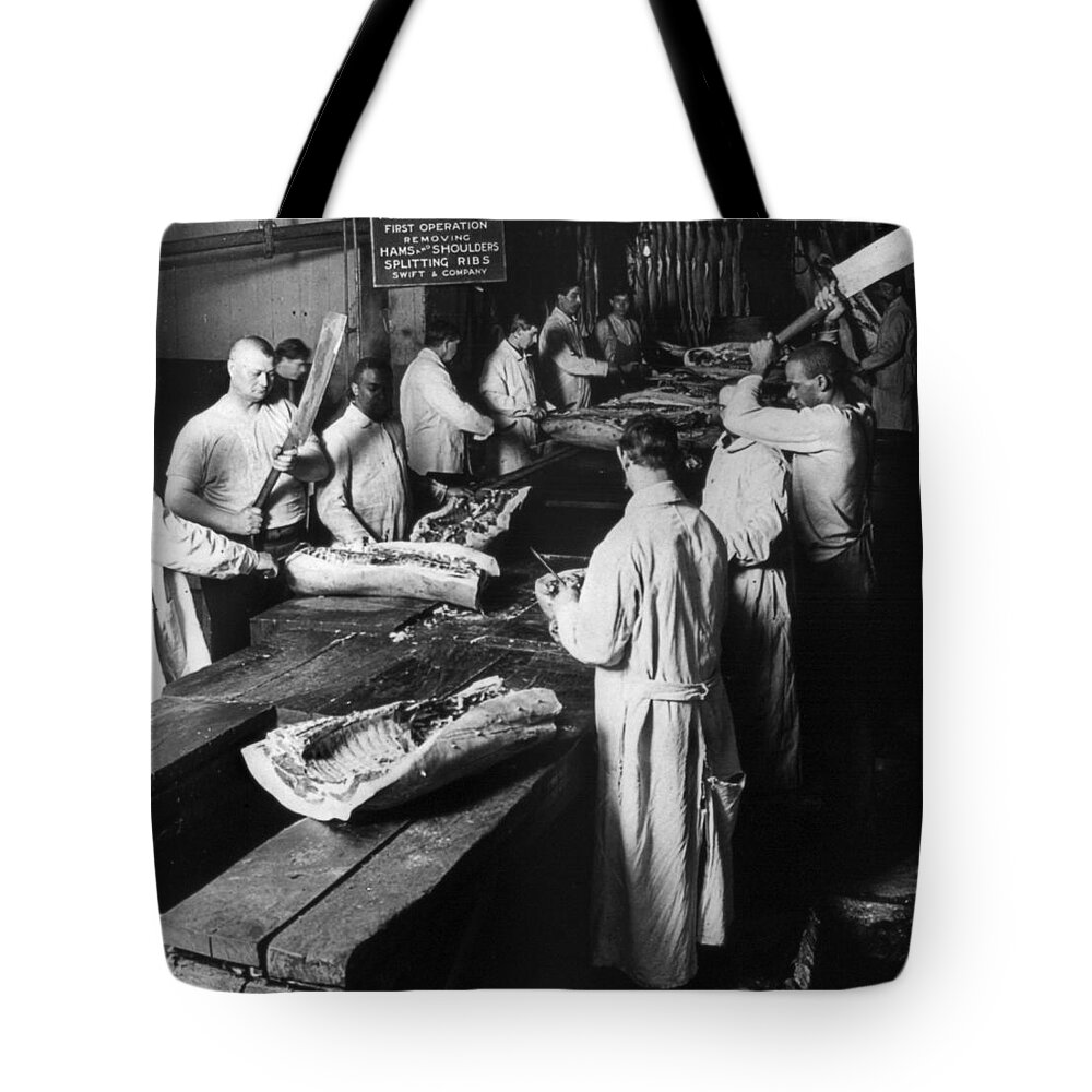 Chicago Meatpacking Tote Bag by Granger - Pixels