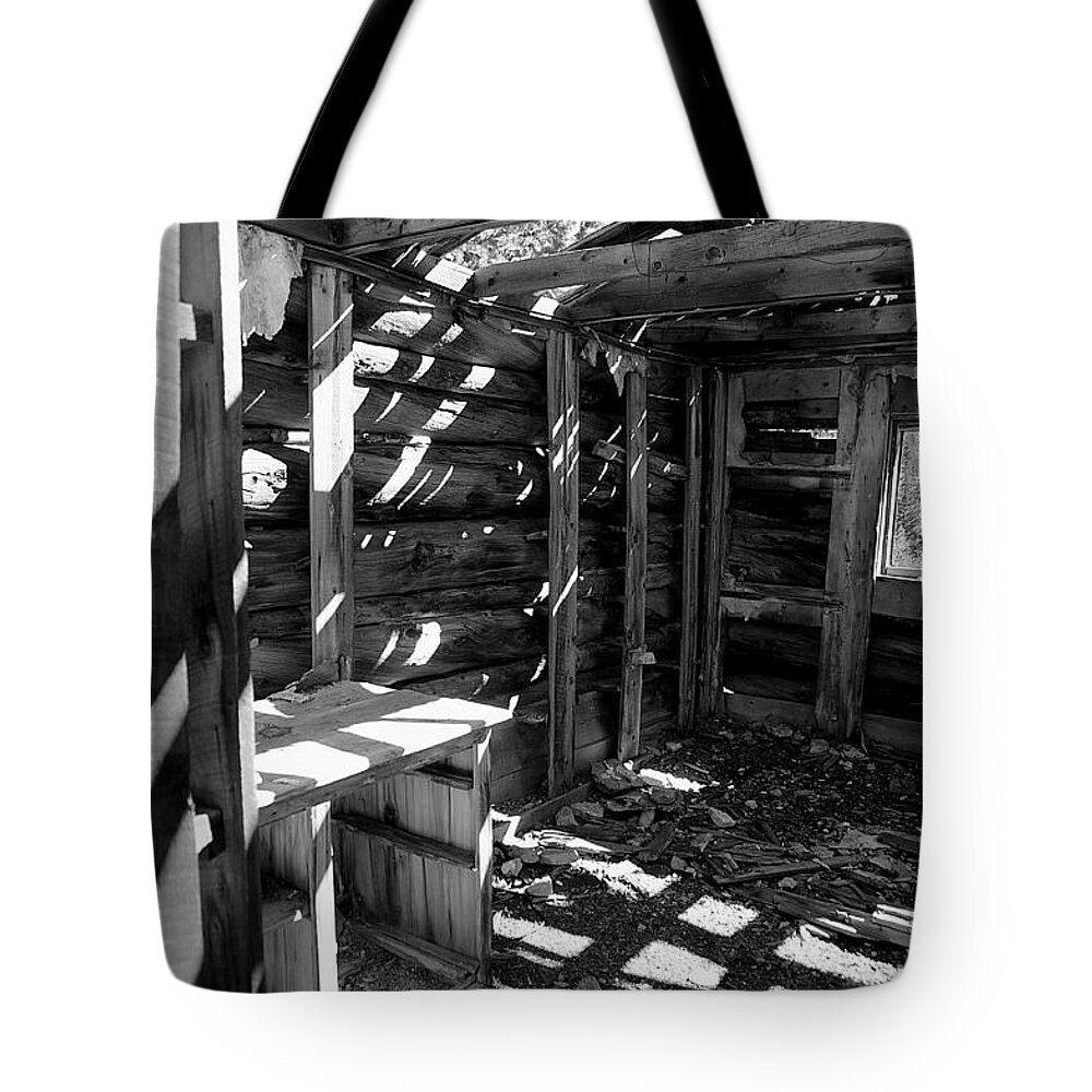 Photograph Tote Bag featuring the photograph 1880's Cabin by Richard Gehlbach