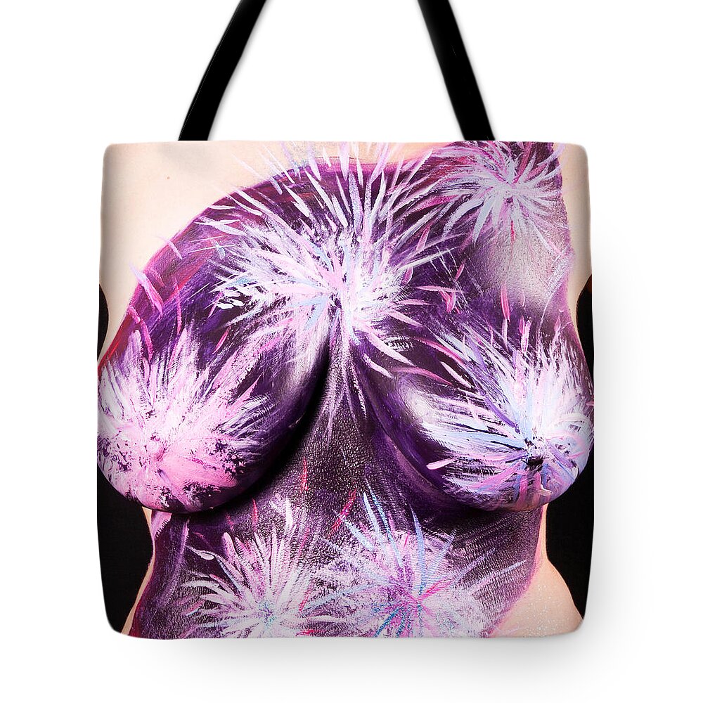 Hadassah Greater Atlanta Tote Bag featuring the photograph 19. Pauline Weisz, Artist, 2015 by Best Strokes - Formerly Breast Strokes - Hadassah Greater Atlanta
