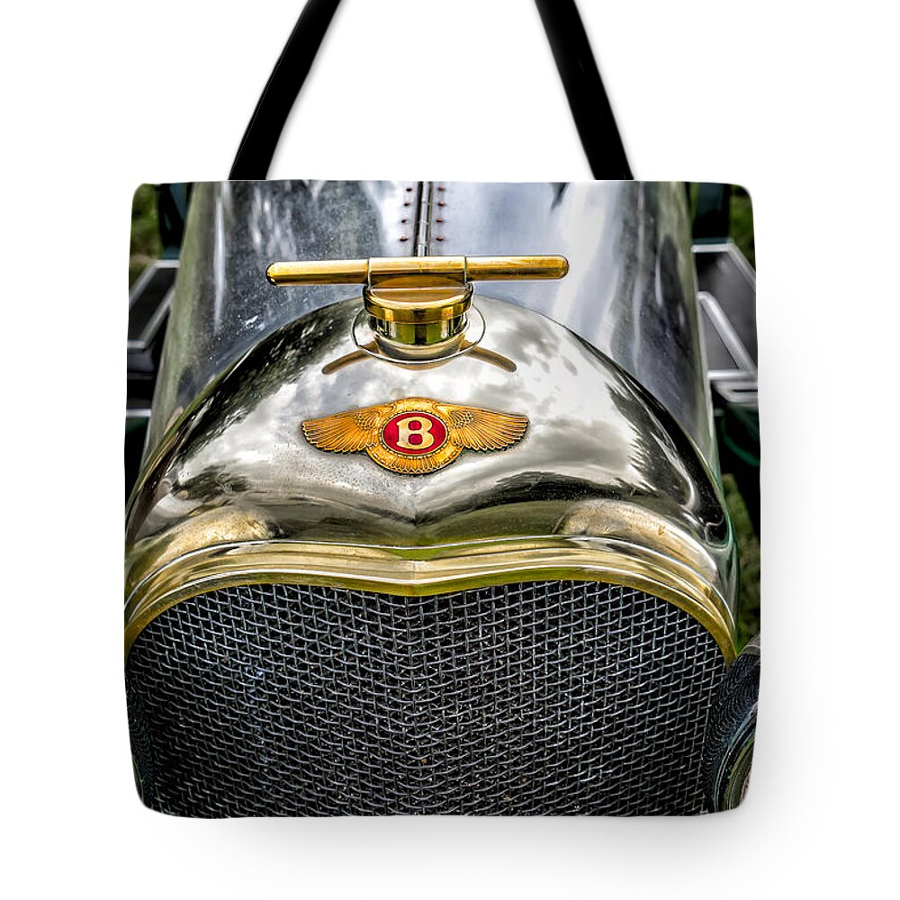 Bentley Tote Bag featuring the photograph 1927 Bentley Tourer by Adrian Evans