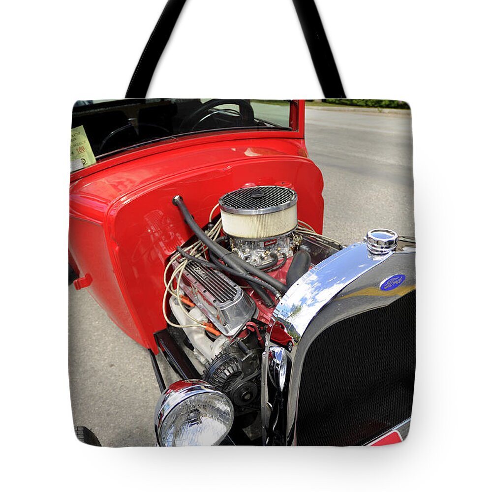 Vintage Tote Bag featuring the photograph 1931 Ford Model A Classic by Brenda Kean