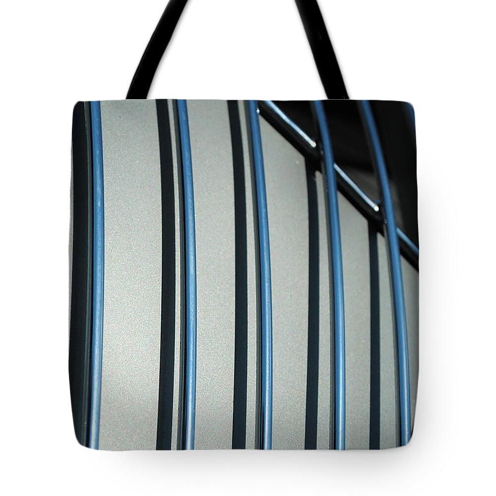 Classic Cars Tote Bag featuring the photograph 1936 Stout Scarab side panel by Glory Ann Penington