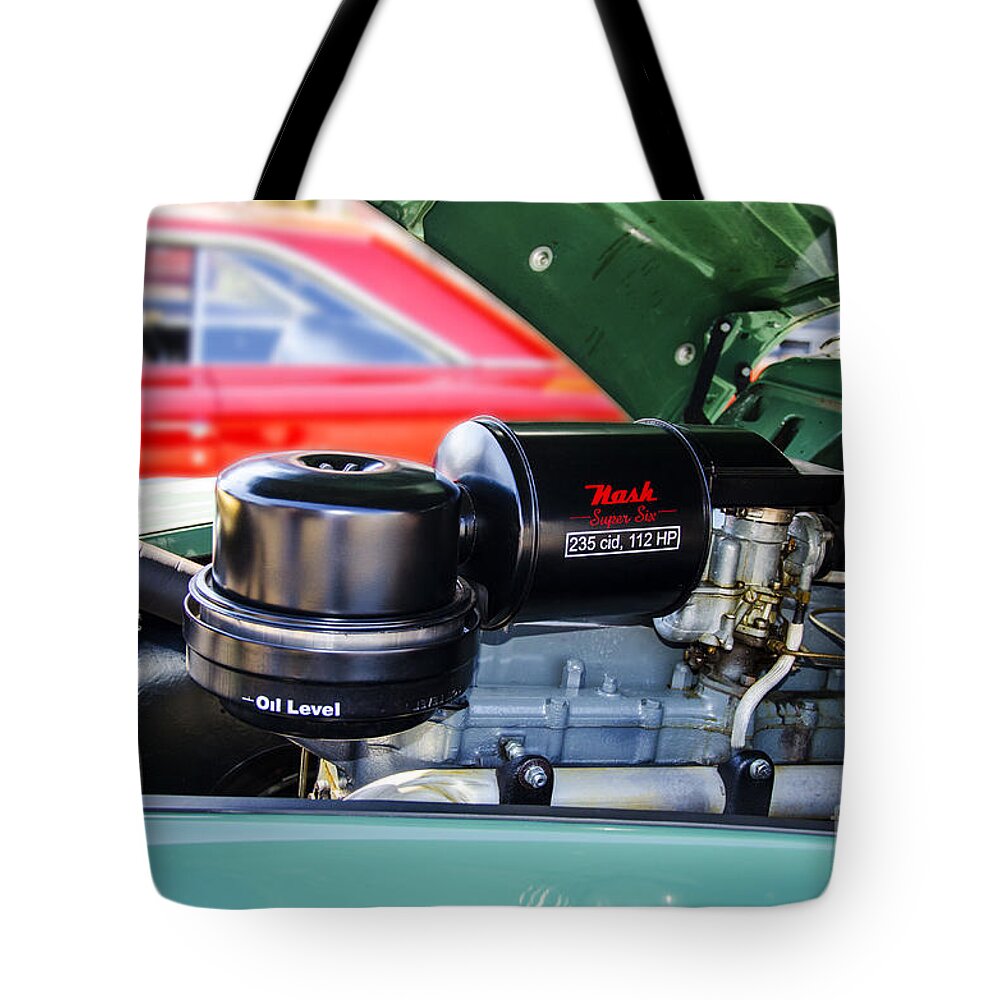 Nash Tote Bag featuring the photograph 1948 Nash Super Six by Paul Mashburn