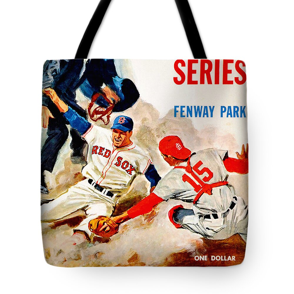 St. Louis Cardinals 1934 World Series Program Tote Bag by Big 88