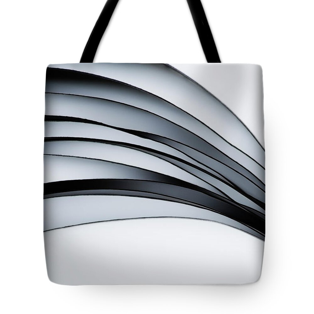 White Background Tote Bag featuring the photograph Abstract Design Of Paper Currency #2 by Johner Images