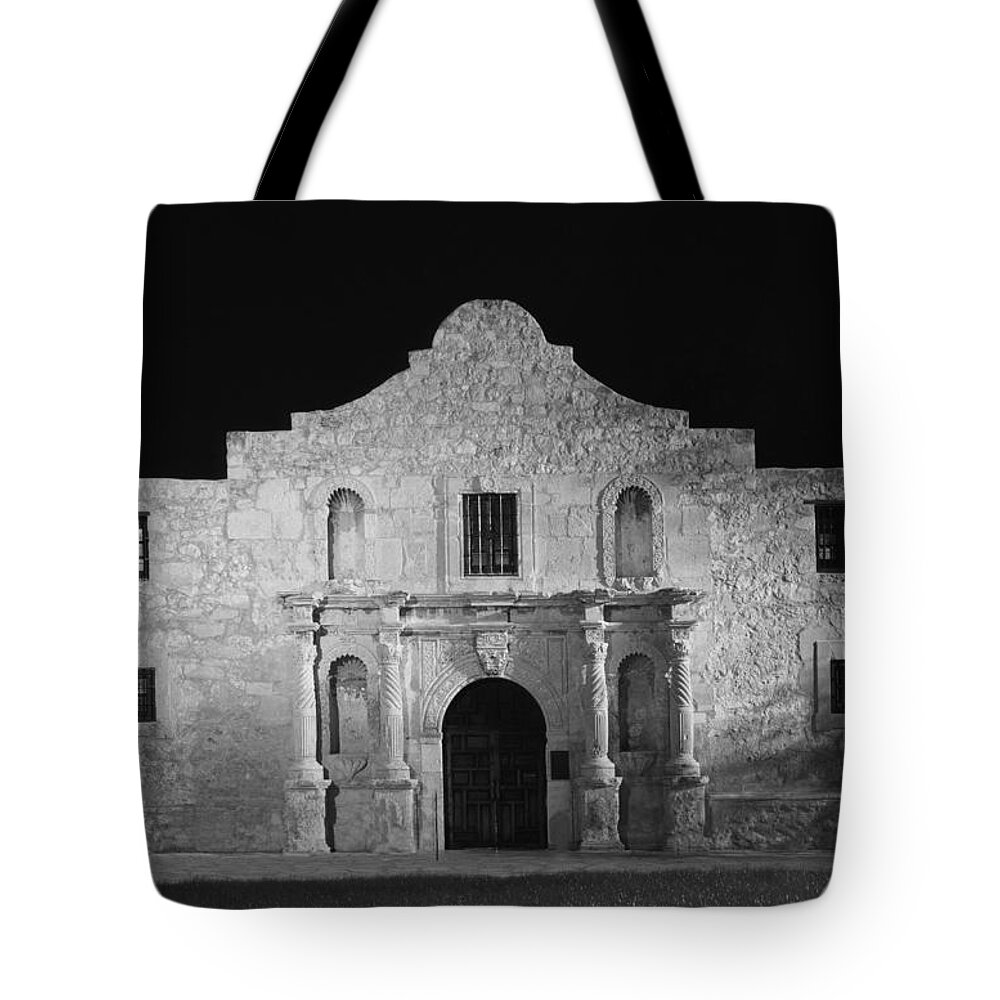 Alamo Tote Bag featuring the photograph Bastion of Legends #1 by Mountain Dreams