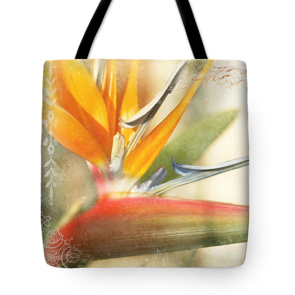 Aloha Tote Bag featuring the photograph Bird of Paradise - Strelitzea reginae - Tropical Flowers of Hawaii #2 by Sharon Mau