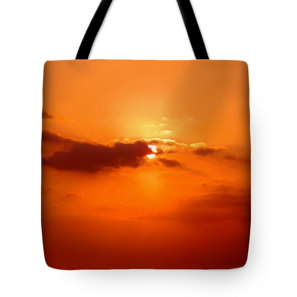 Sunset Pictures Tote Bag featuring the photograph Cloudscape #2 by Athala Bruckner