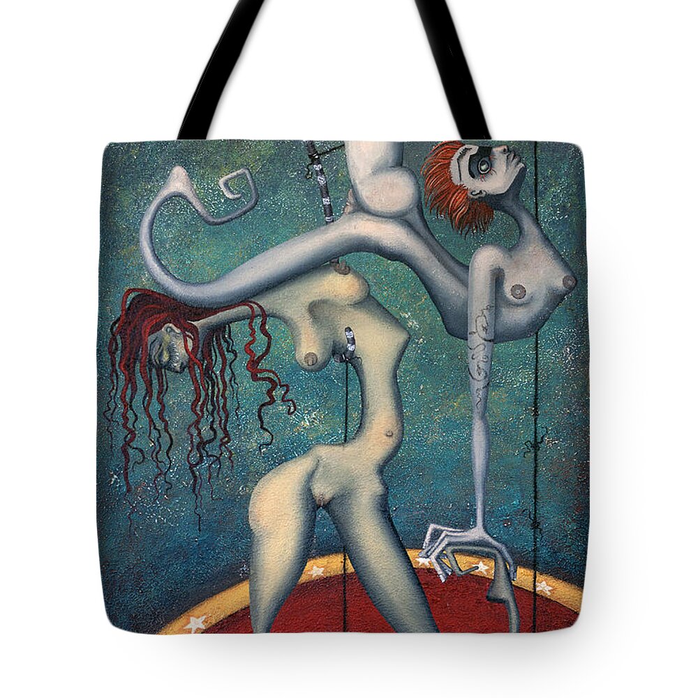 Twisted Sister Tote Bags