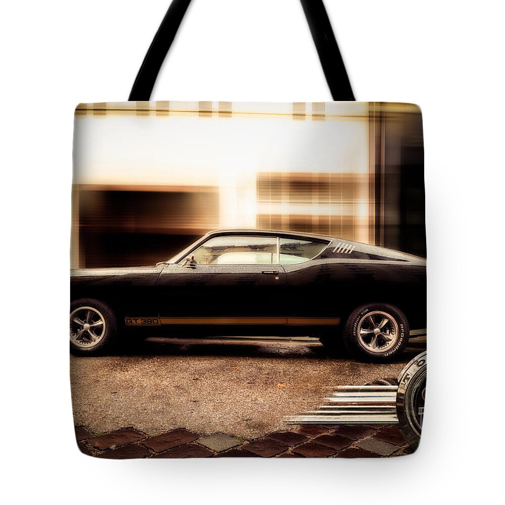 Ford Tote Bag featuring the photograph Ford Torino G.T.390 #2 by Hannes Cmarits