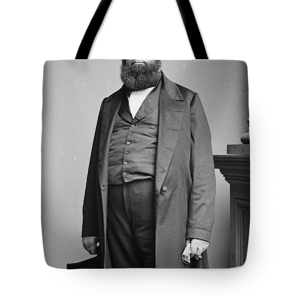 1860 Tote Bag featuring the photograph George Marsh (1801-1882) #2 by Granger