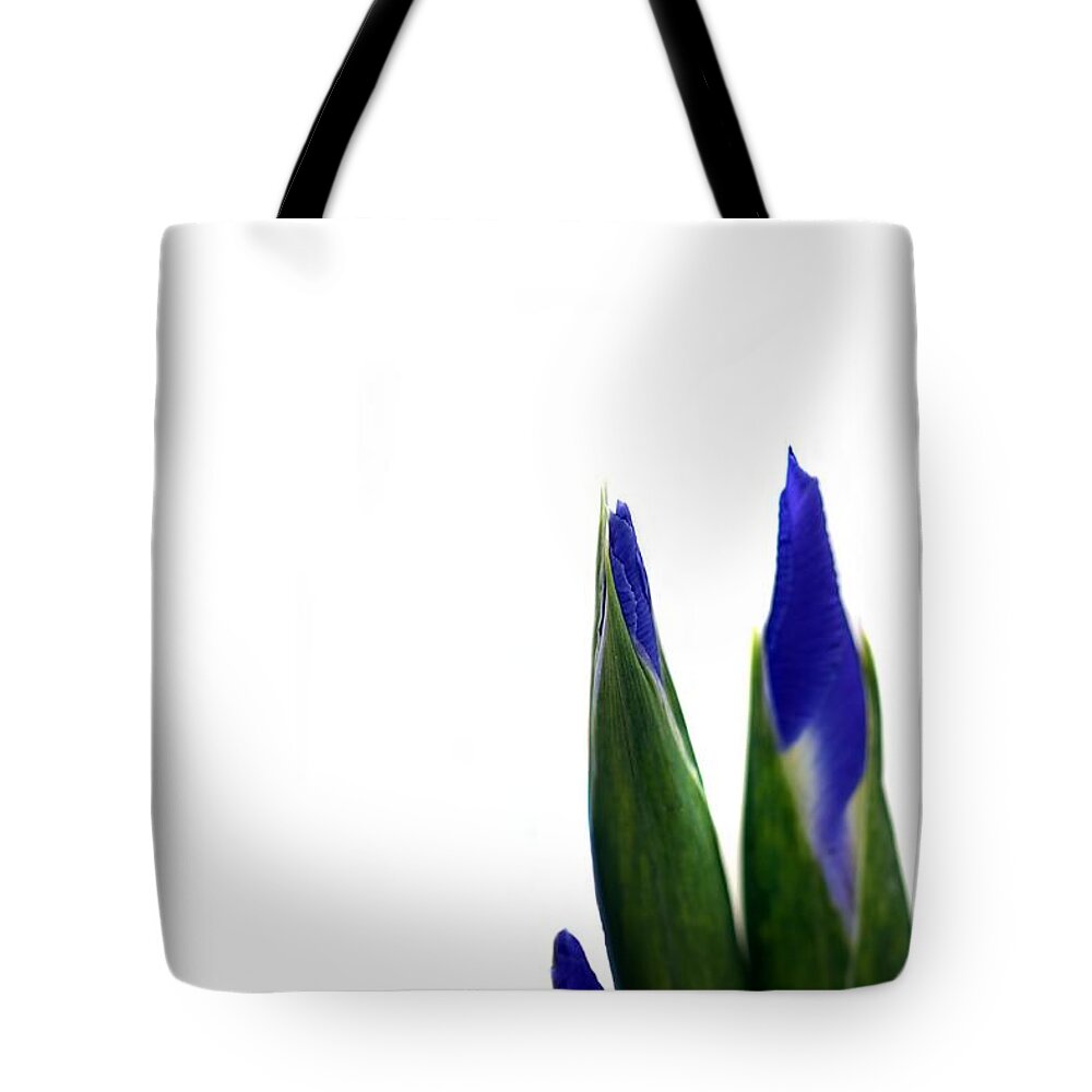 Purple Tote Bag featuring the photograph Iris #2 by Henrik Lehnerer