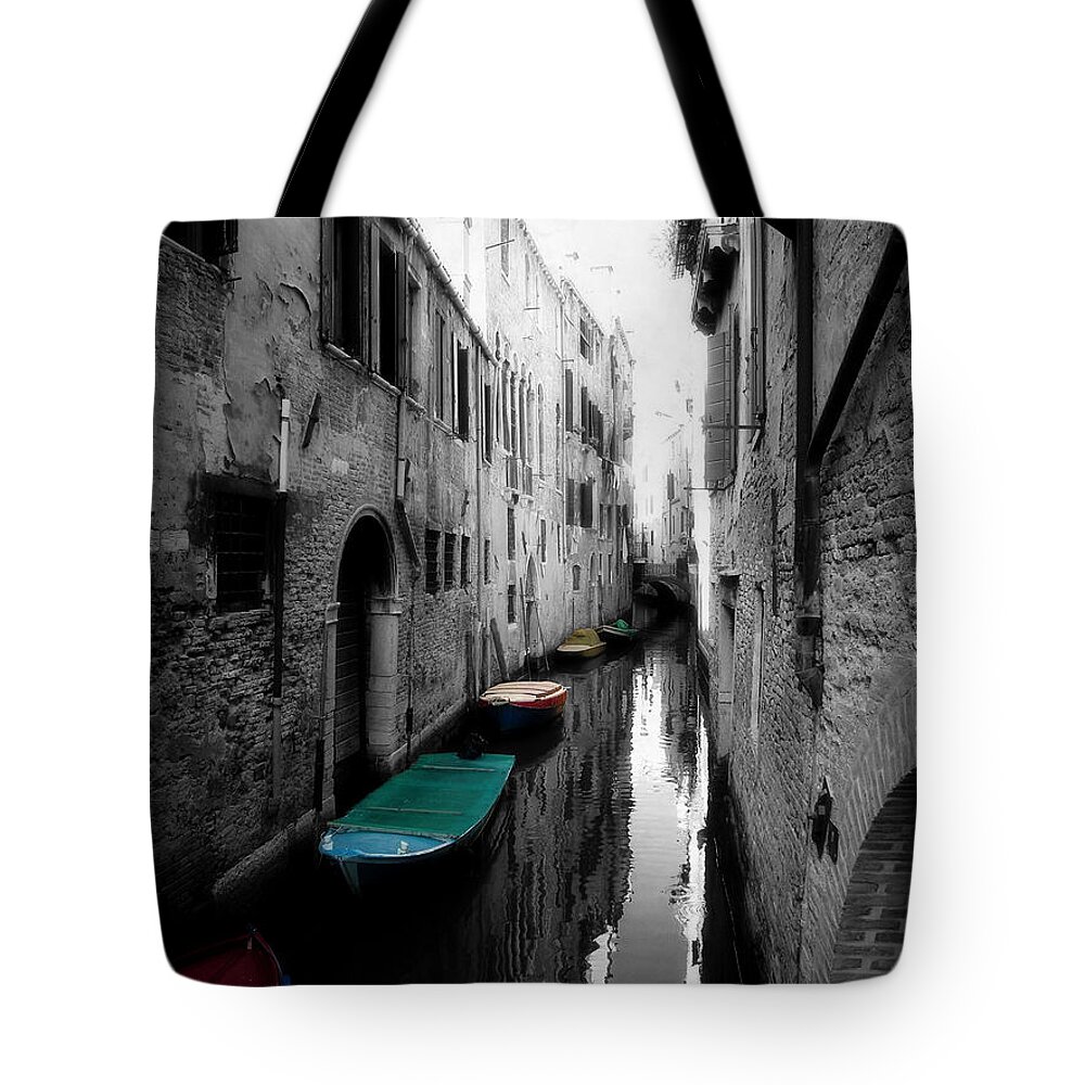 L'aqua Magica Tote Bag featuring the photograph L'Aqua Magica by Micki Findlay