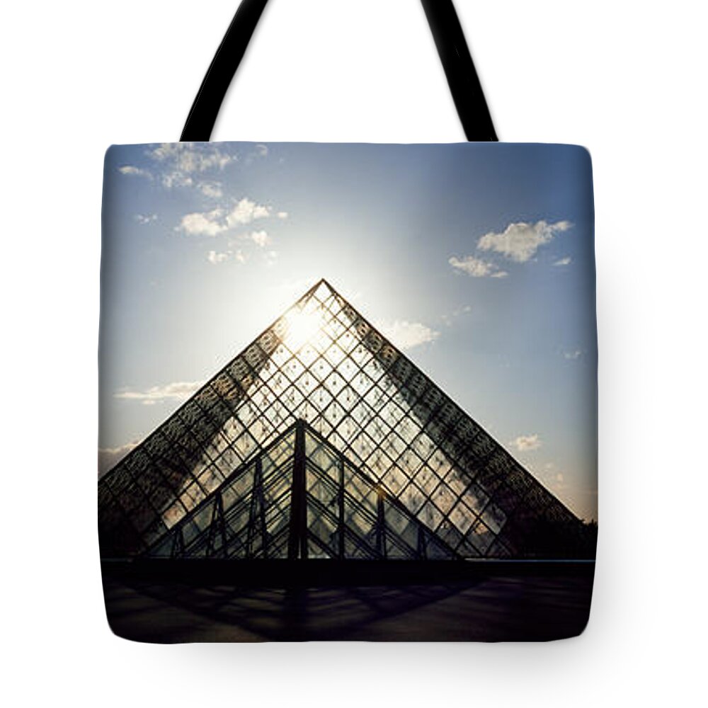 Photography Tote Bag featuring the photograph Louvre Paris France #2 by Panoramic Images