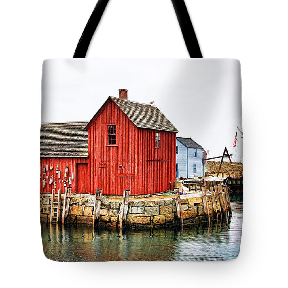 Massachusetts Tote Bag featuring the photograph Motif Number 1 #4 by Jack Schultz