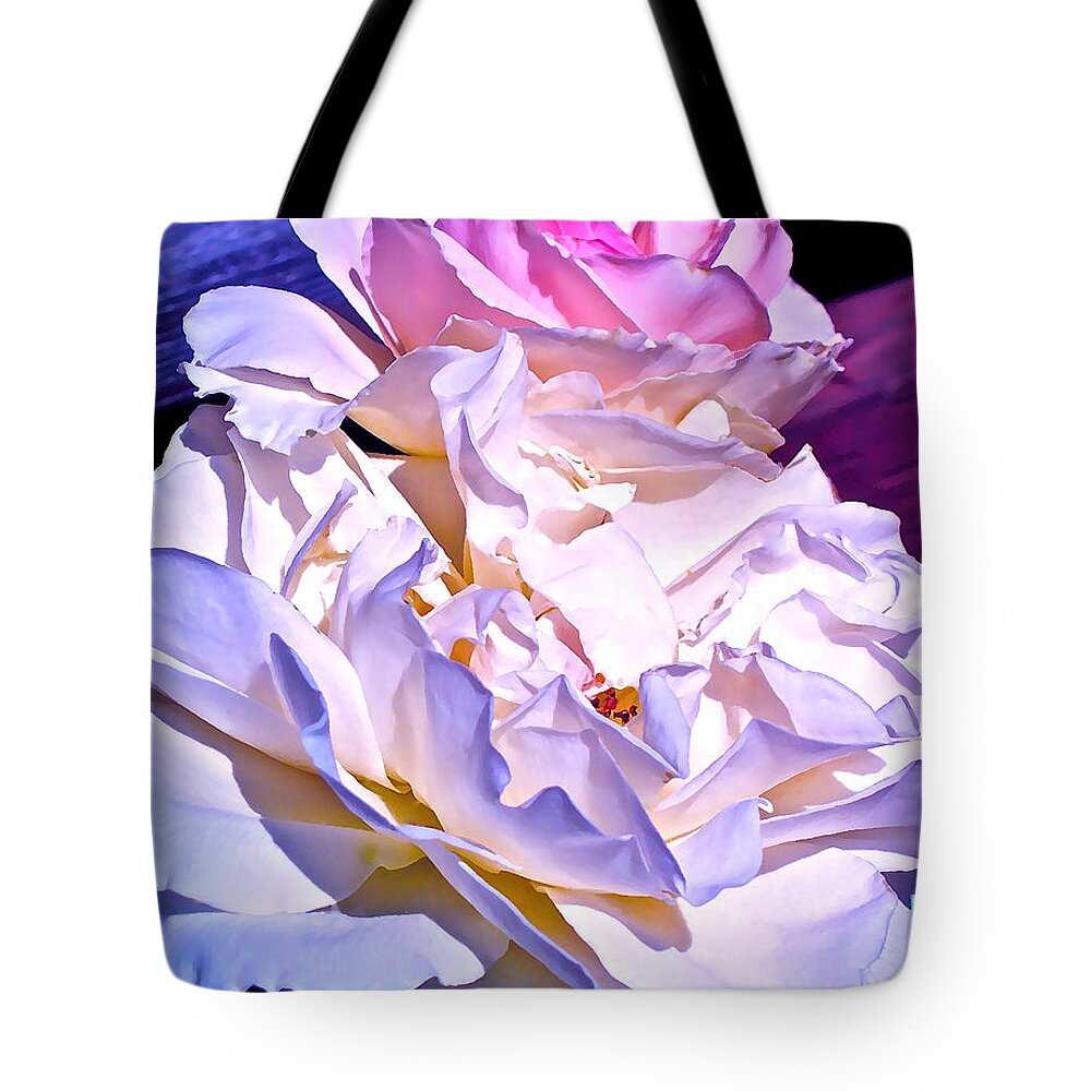 Rose Tote Bag featuring the photograph Rose 58 #2 by Pamela Cooper