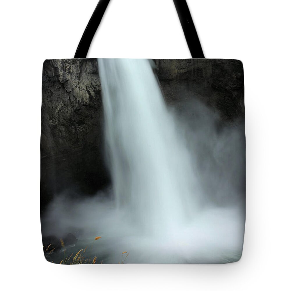Snoqualmie Falls Tote Bag featuring the photograph Snoqualmie Falls #2 by Kristin Elmquist