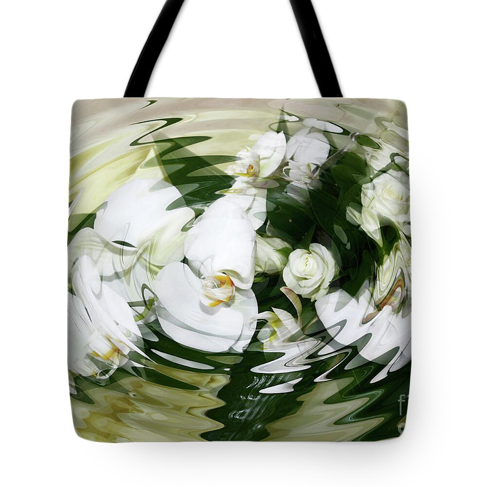 White Tote Bag featuring the photograph Submerged by Diane Macdonald