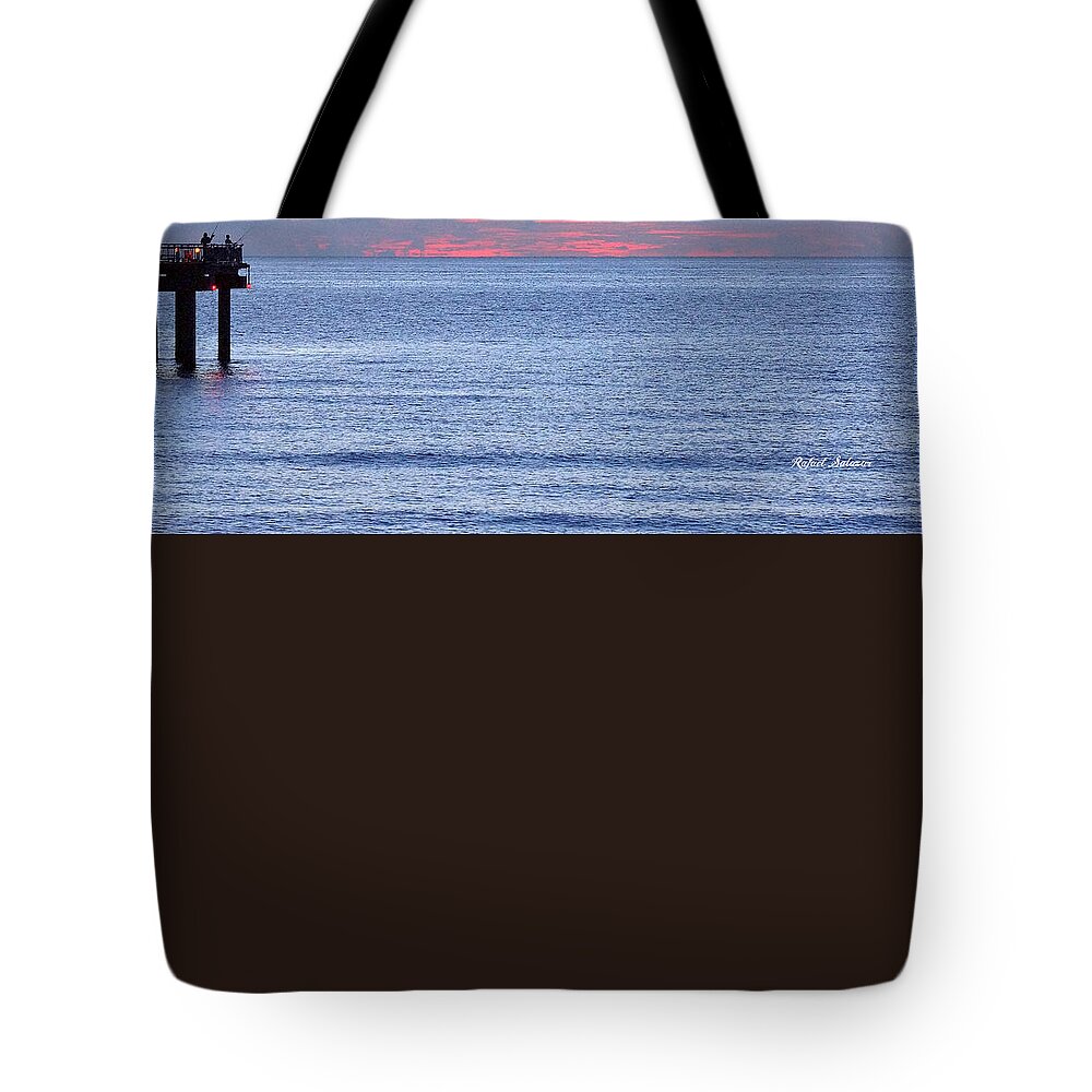 Sunrise Tote Bag featuring the photograph Sunrise in Florida Riviera #2 by Rafael Salazar