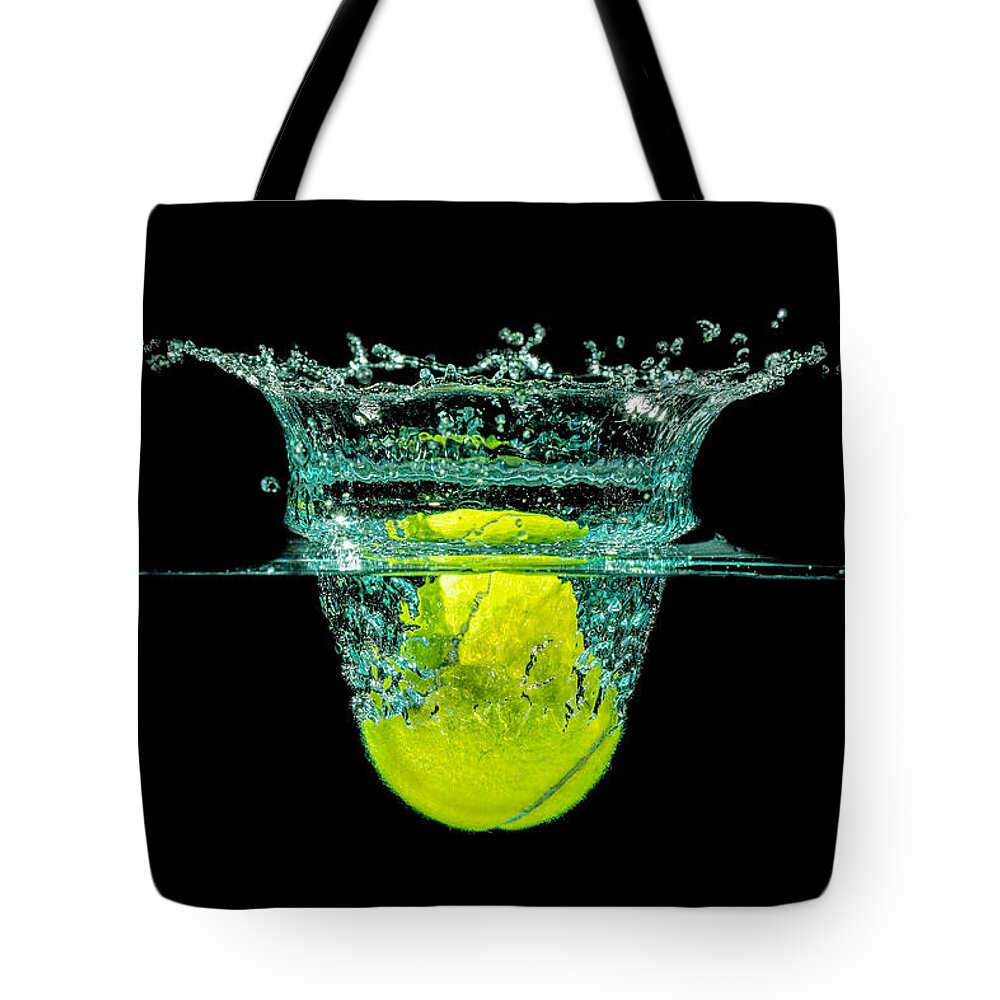 Activity Tote Bag featuring the photograph Tennis Ball #2 by Peter Lakomy