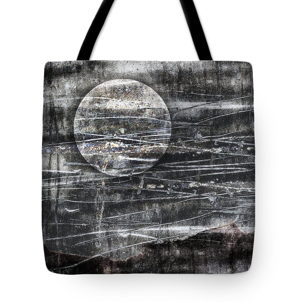 Moon Tote Bag featuring the photograph Winter Moon by Carol Leigh