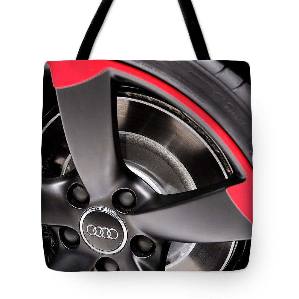 2013 Tote Bag featuring the photograph 2013 Audi TT-RS by Gordon Dean II