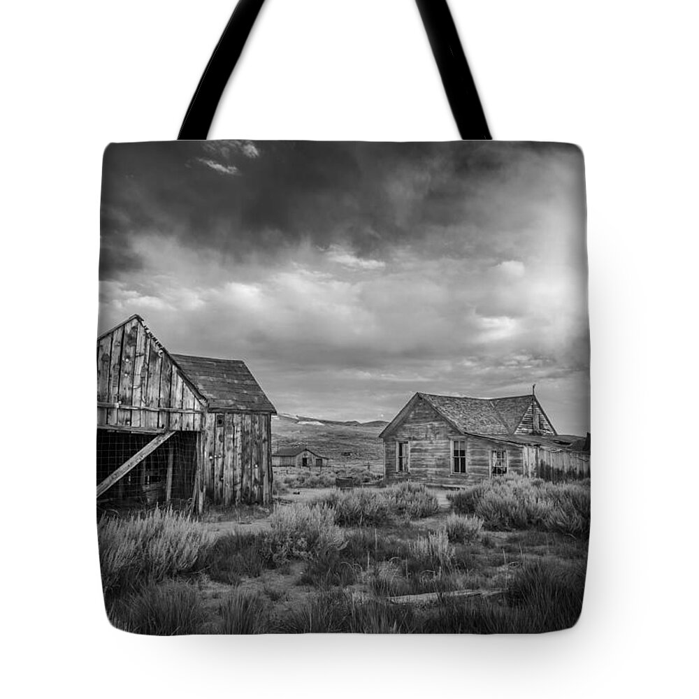 Abandoned Tote Bag featuring the photograph Bodie #3 by Cat Connor