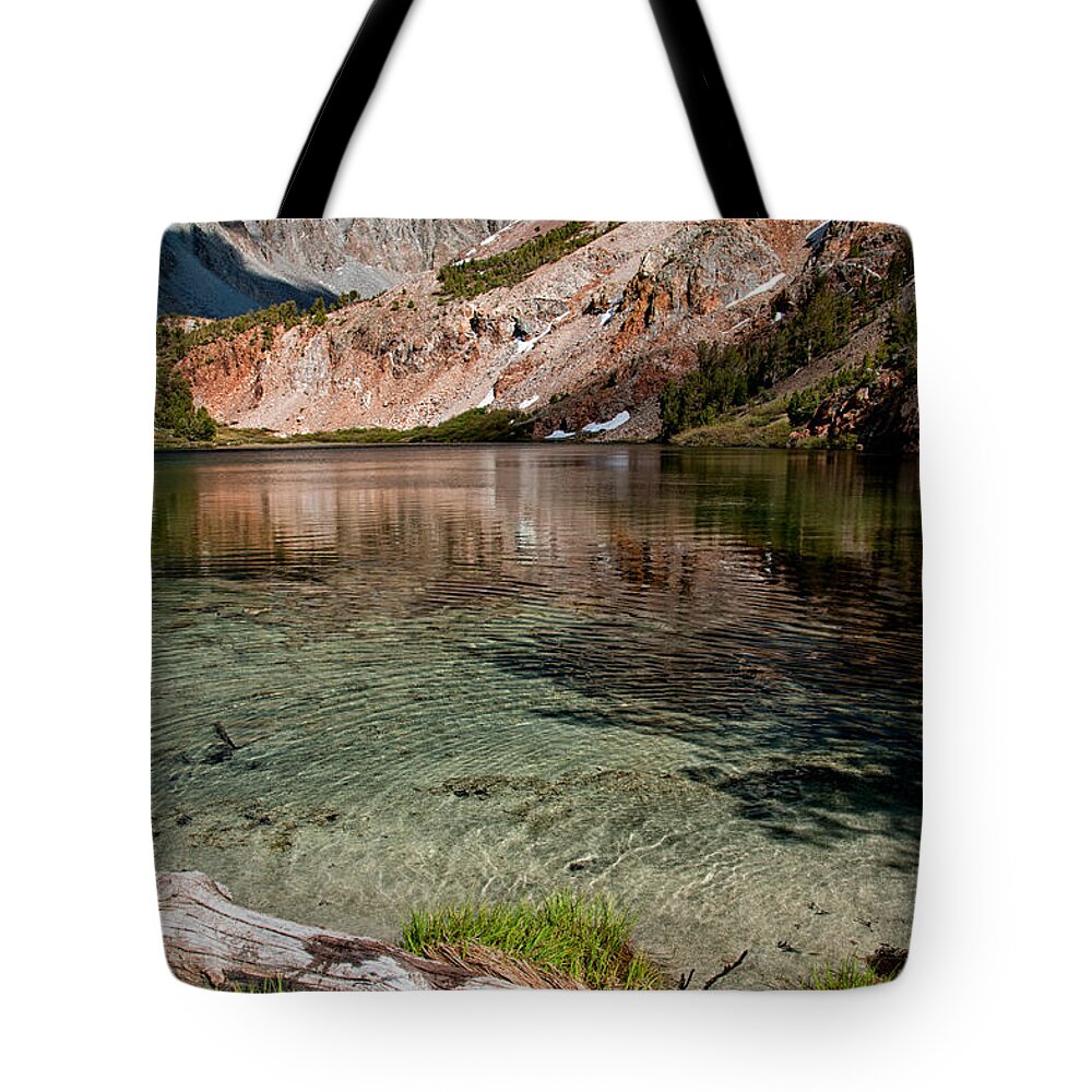 Scenic Tote Bag featuring the photograph Bull Lake and Chocolate Peak #3 by Cat Connor