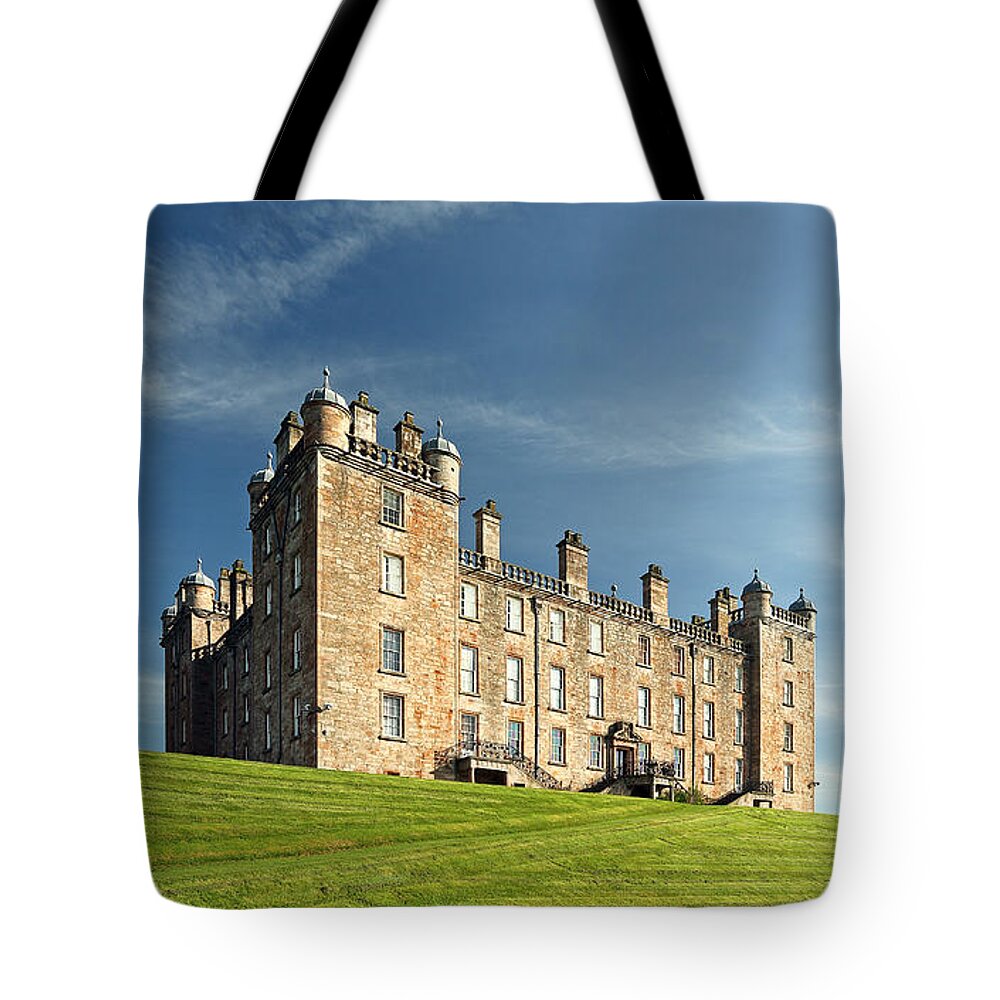Old Tote Bag featuring the photograph Drumlanrig Castle #3 by Grant Glendinning