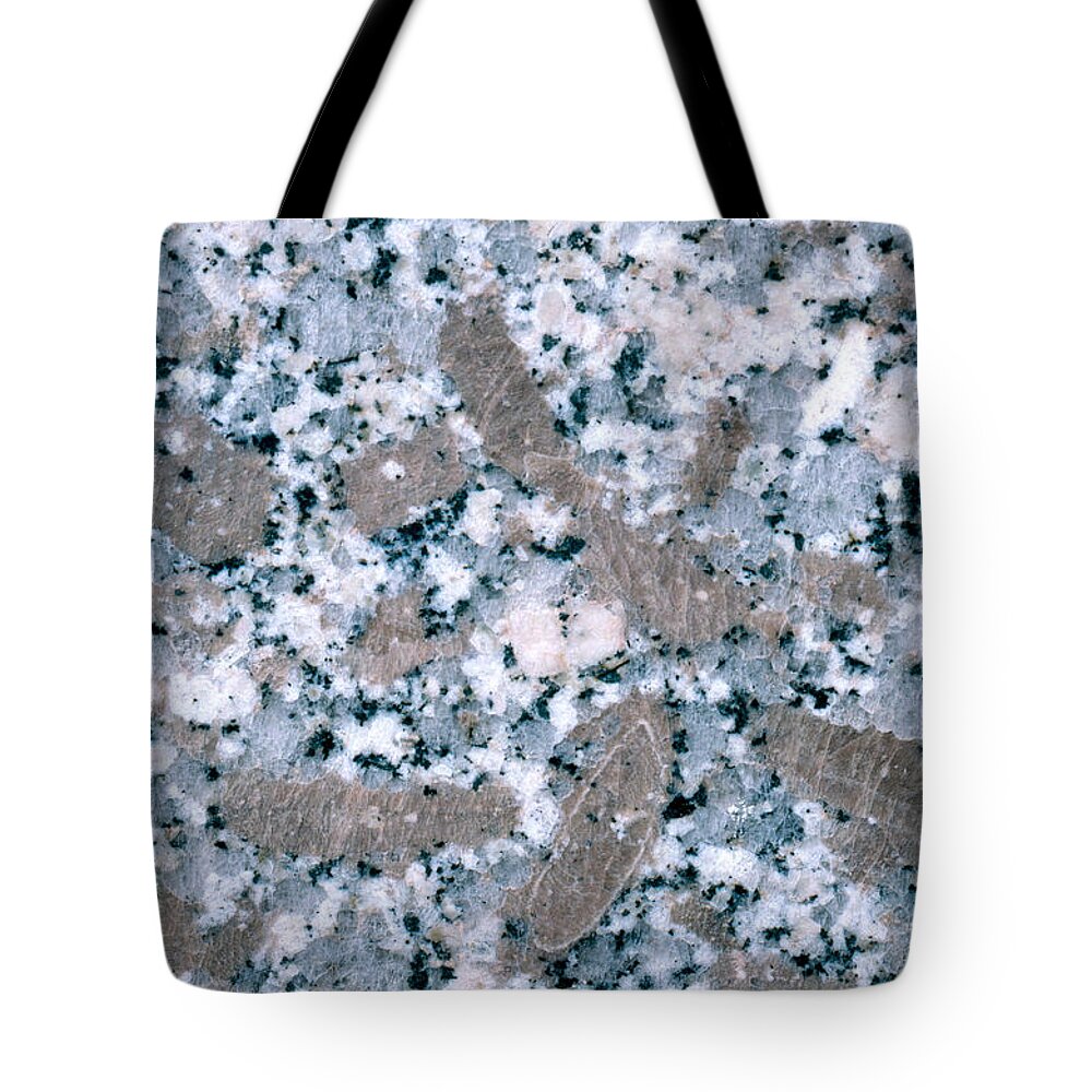 Close-up Tote Bag featuring the photograph Granite #3 by A.b. Joyce