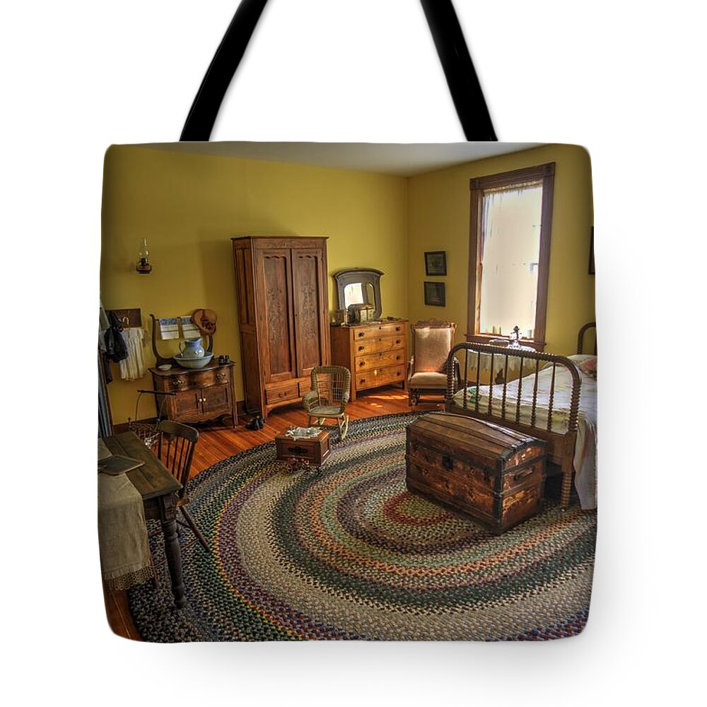 Hinckley Tote Bag featuring the photograph Hinckley Fire Museum #3 by Amanda Stadther