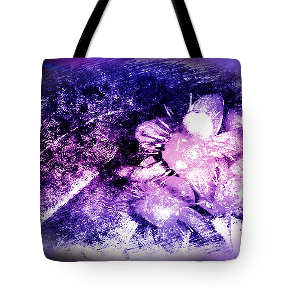 Simple Tote Bag featuring the painting Simple but Elegant #3 by Xueyin Chen