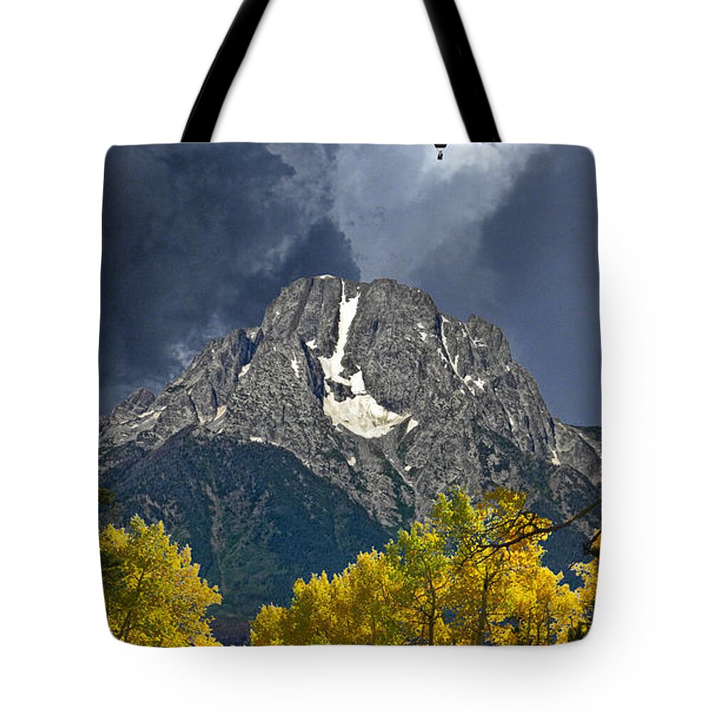 Mountain Tote Bag featuring the photograph 3740 by Peter Holme III