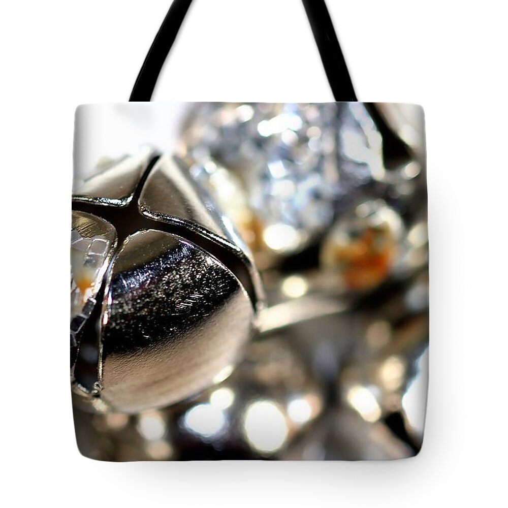Christmas Tote Bag featuring the photograph Bells #4 by Henrik Lehnerer