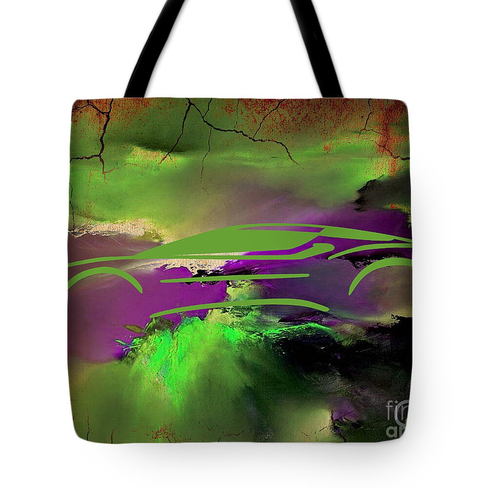 Eco Tote Bag featuring the mixed media Eco Collection #4 by Marvin Blaine