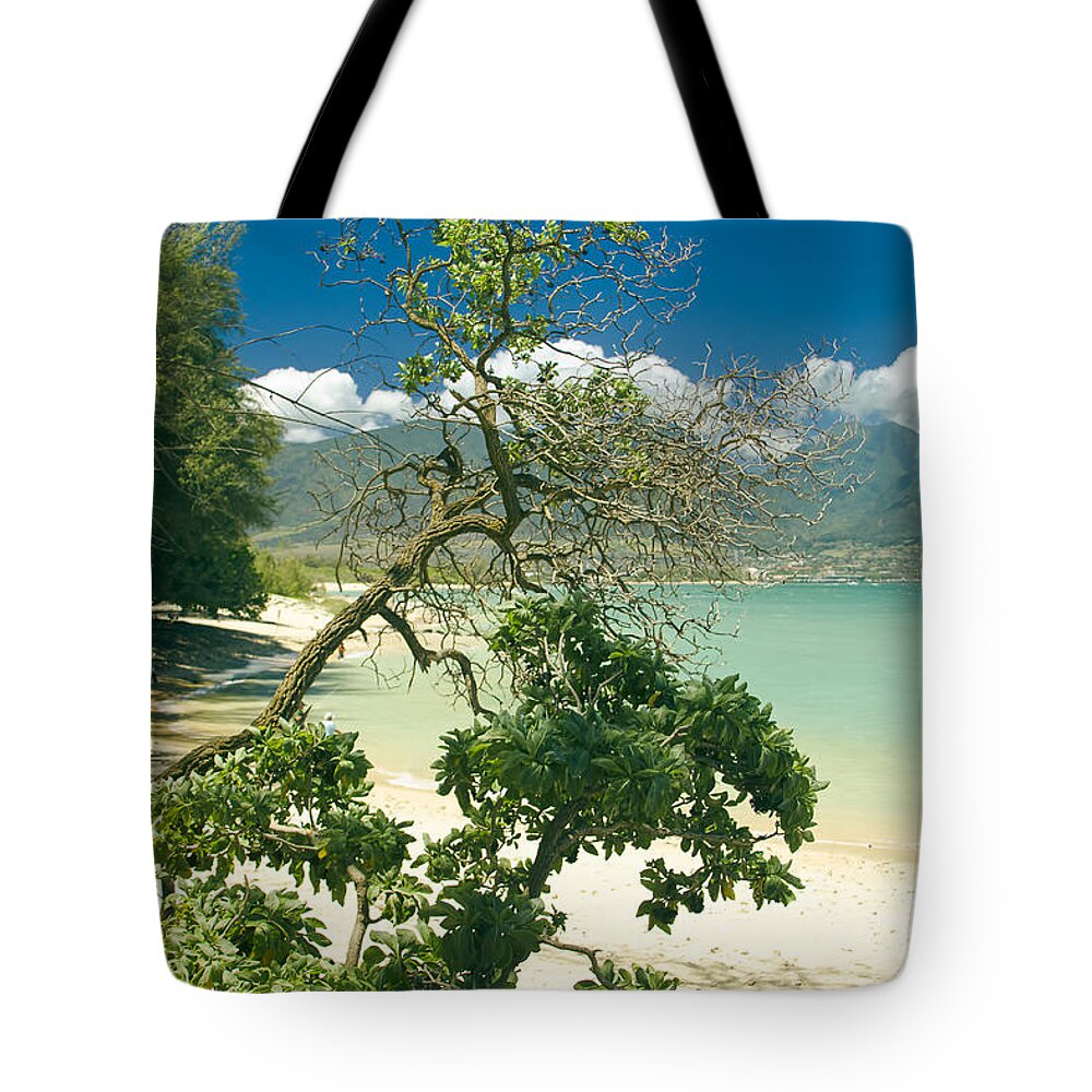 Kanaha Beach Tote Bag featuring the photograph Kanaha Beach Maui Hawaii #2 by Sharon Mau