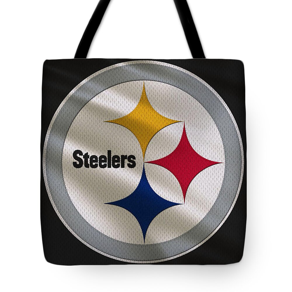 Steelers Tote Bag featuring the photograph Pittsburgh Steelers Uniform by Joe Hamilton