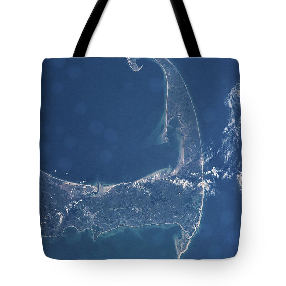 Photography Tote Bag featuring the photograph Satellite View Of Cape Cod National by Panoramic Images