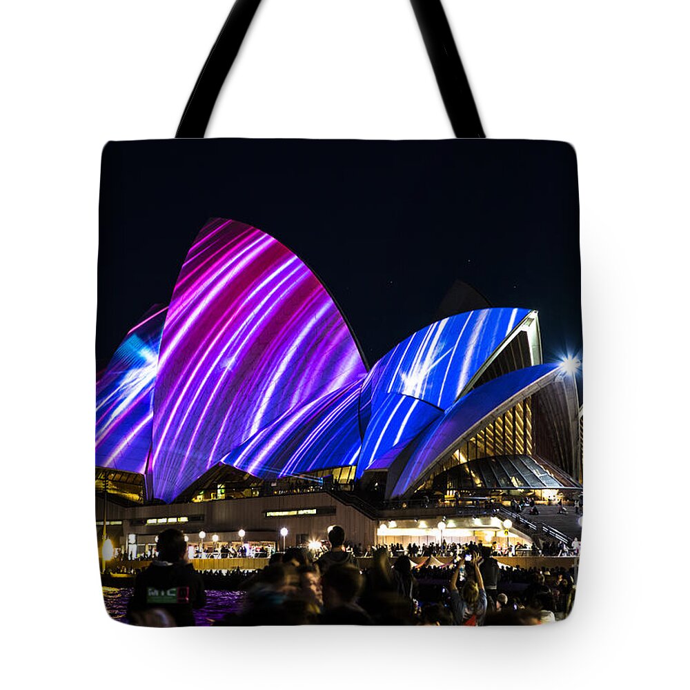 Sydney Opera House Tote Bag featuring the photograph Sydney Opera House #4 by Sheila Smart Fine Art Photography