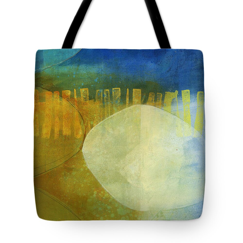 Painting Tote Bag featuring the painting 40/100 by Jane Davies