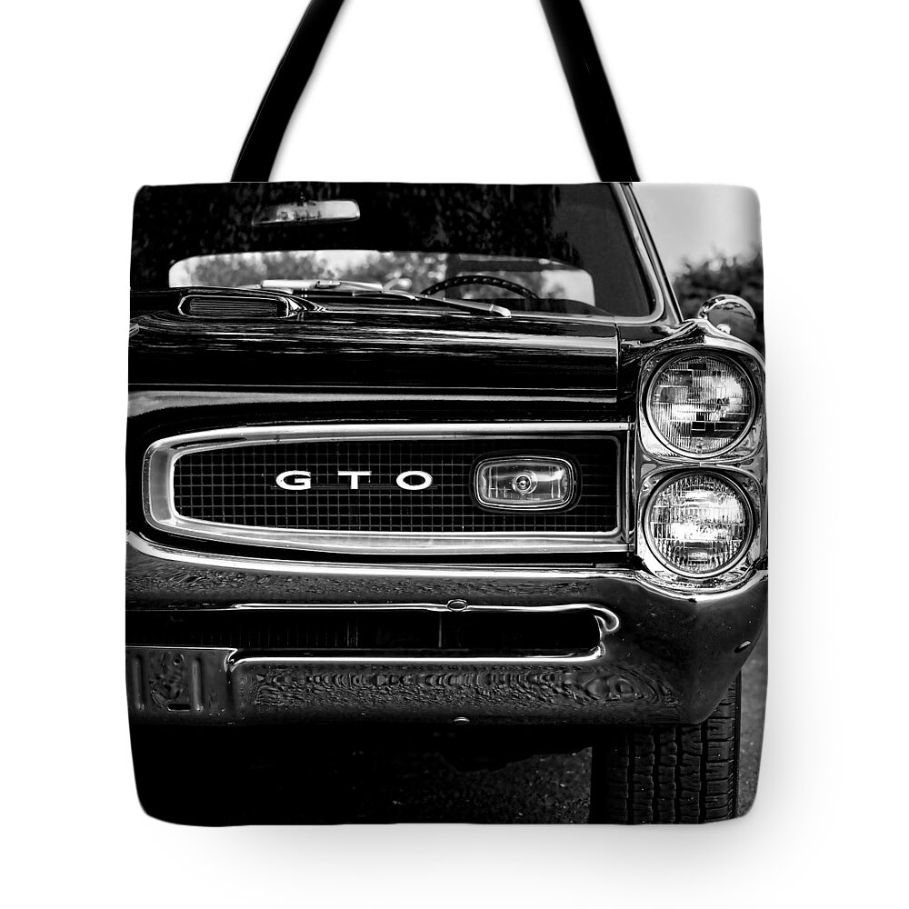 1966 Tote Bag featuring the photograph 1966 Pontiac GTO #5 by Gordon Dean II