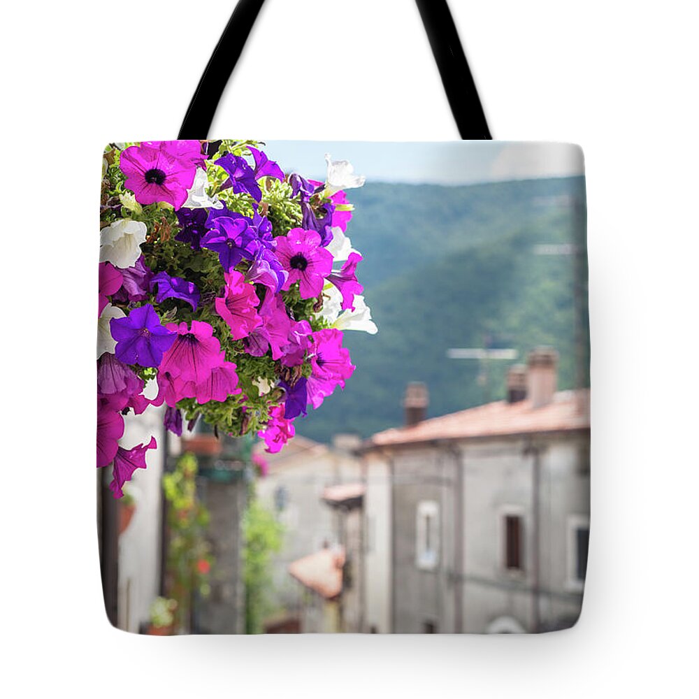 Shutter Tote Bag featuring the photograph Italian Country In Abruzzo #5 by Deimagine