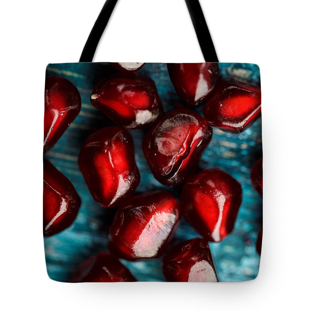 Pomegranate Tote Bag featuring the photograph Pomegranate by Nailia Schwarz