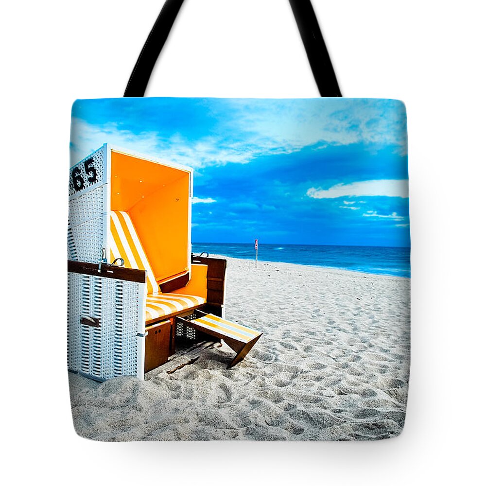 Beach Tote Bag featuring the photograph 65 Invites by Hannes Cmarits
